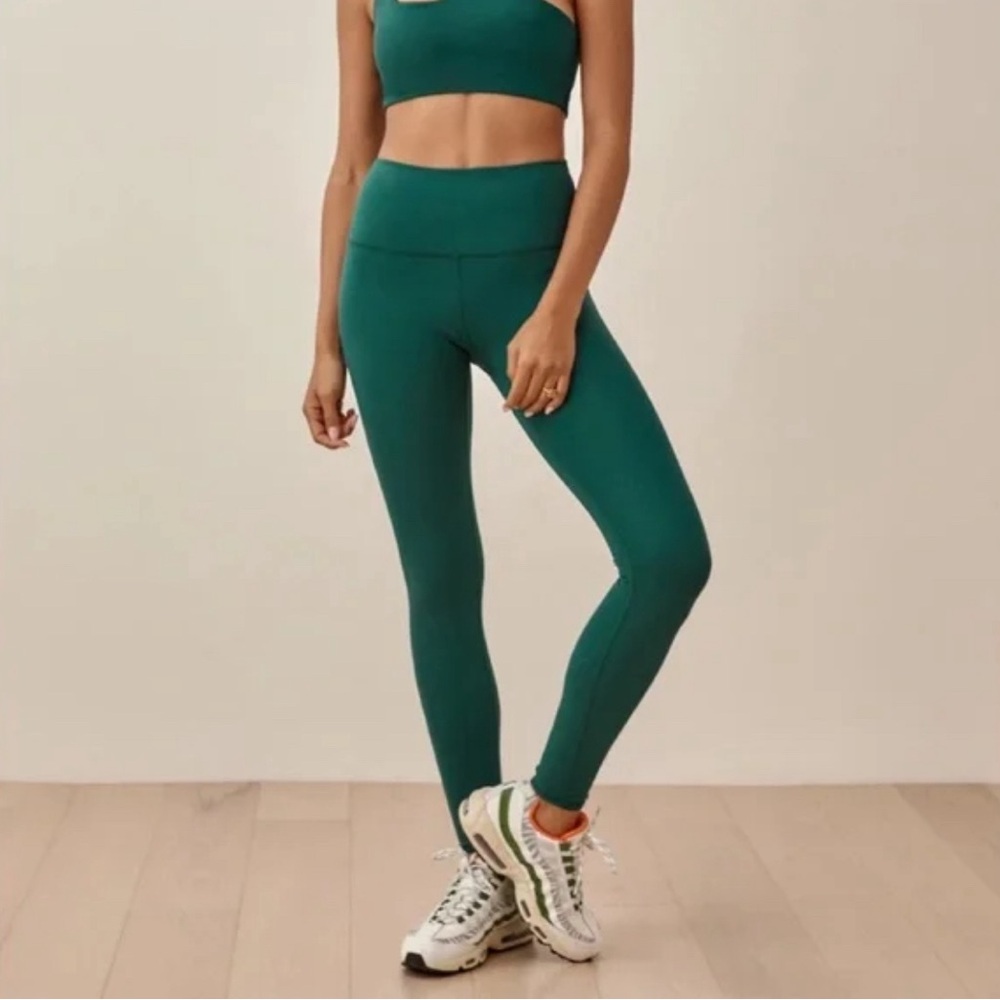 💚 Reformation Ecomove High Rise Leggings in Teal💚